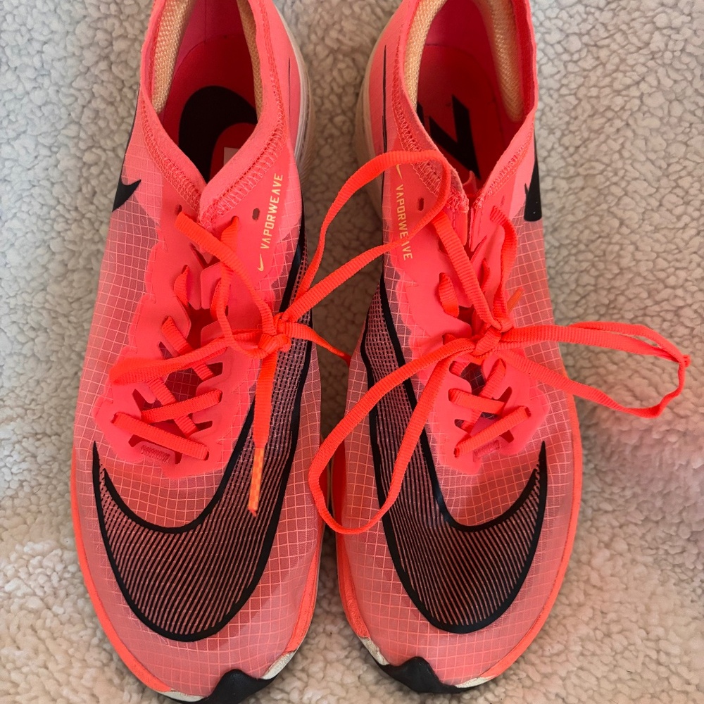 Original Nike Vaporfly - Size 8.5 men’s Size 10 women’s - Neon Orange